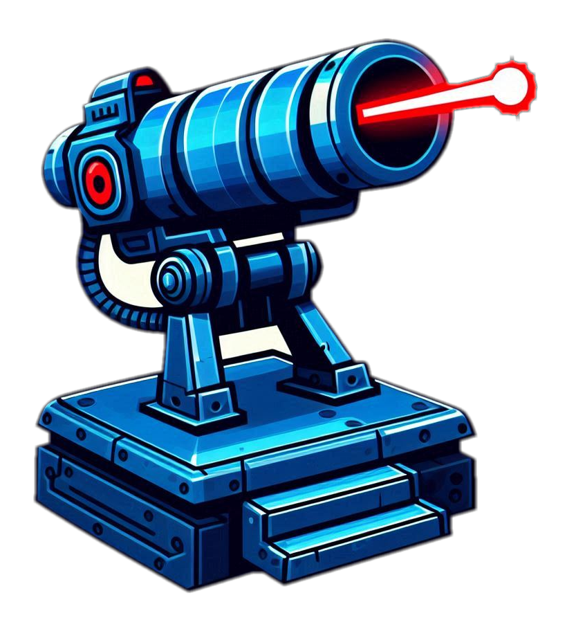 Laser cannon icon